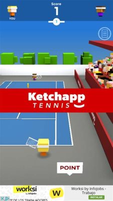 Ketchapp Tennis - Unleash Your Inner Champion With This Surprisingly Addictive Mobile Title!