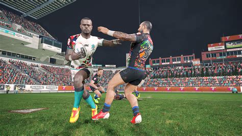 Rugby League Live 4: A Gripping Simulation Where Strategy Meets Brute Force!